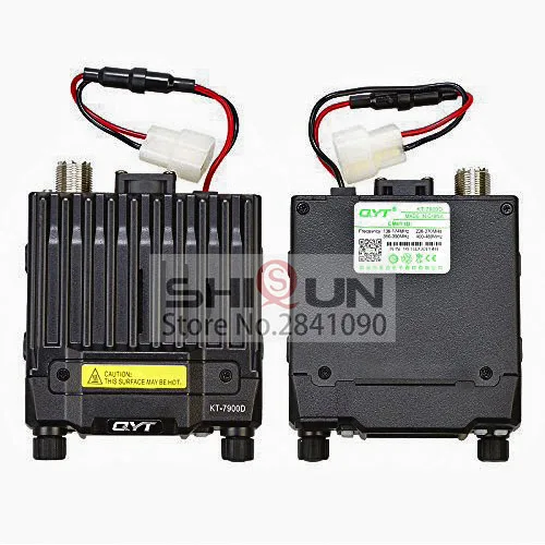 25 Вт QYT KT-7900D мини любитель мобильное радио приемопередатчик Quad Band 144/220/350/440 МГц 25 Вт Ham Автомобильная радиоантенна 10 км иди и болтай Walkie Talkie “иди и 10 км