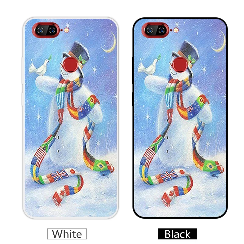 5.7inch for Lenovo S5 Mobile Phone Merry Christmas Case K520 Ultra Thin TPU Fundas Silicone Coque |