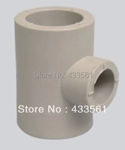 

Free Shipping Enviroment friendly Unique PPR Pipe Reducing Tee DN25X20 Fittings Connector for sanitary water pipeline