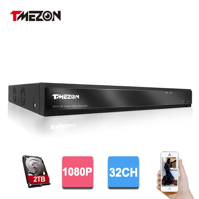 Tmezon HD 32 канала полный 1080 P видео Регистраторы DVR NVR безопасности Системы Скрытого