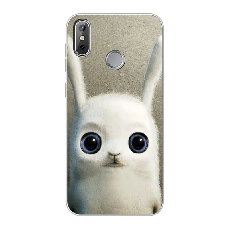 Soft silicone Phone Cases For Cubot R11 TPU Back Cover Coque R 11 Print painting symbol style Case | Мобильные телефоны и
