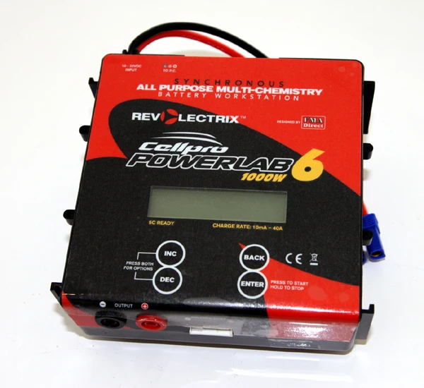 

Revolectrix Cellpro PowerLab 6 6S/40A/1000W Battery Charger PL6 for RC Model