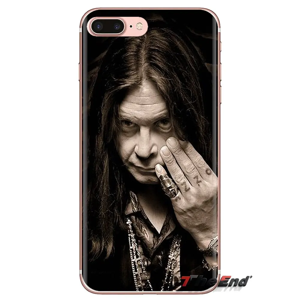Silicone Shell Covers For Sony Xperia Z Z1 Z2 Z3 Z5 compact M2 M4 M5 C4 E3 T3 XA Huawei Mate 7 8 Y3II Ozzy Osbourne John Michael |