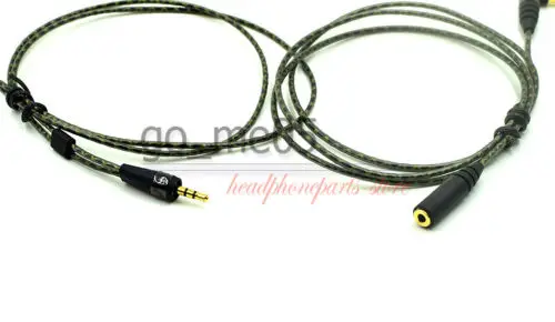 Сменный удлинитель стерео аудио кабель шнур для наушников sennheiser IE800 IE 800