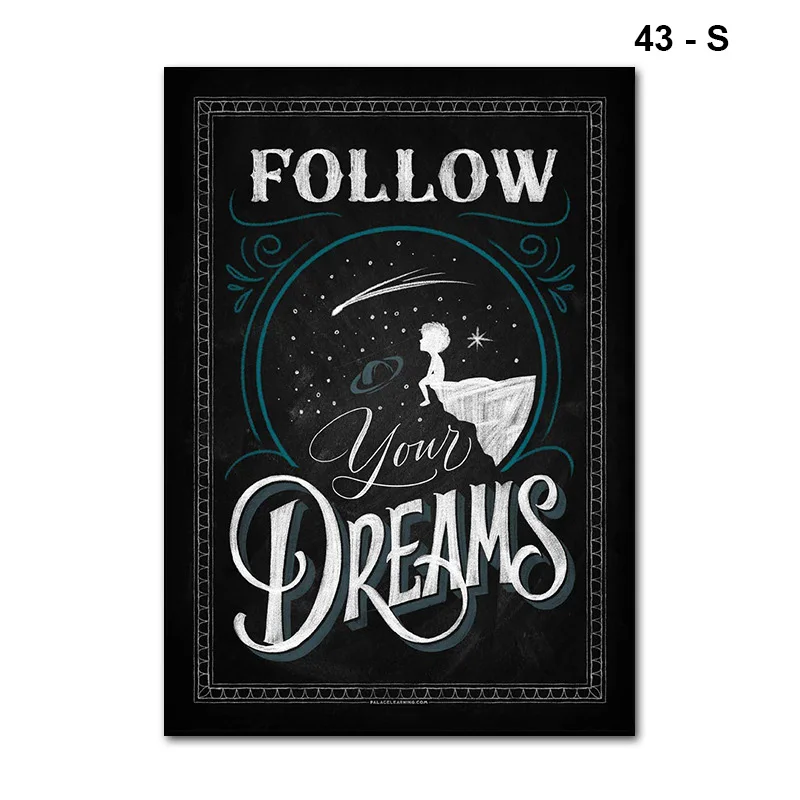 43 Newly Motivational Classroom Wall Posters Inspirational Quotes for Students Teacher Classroom Decorations TE889 - Цвет: 43
