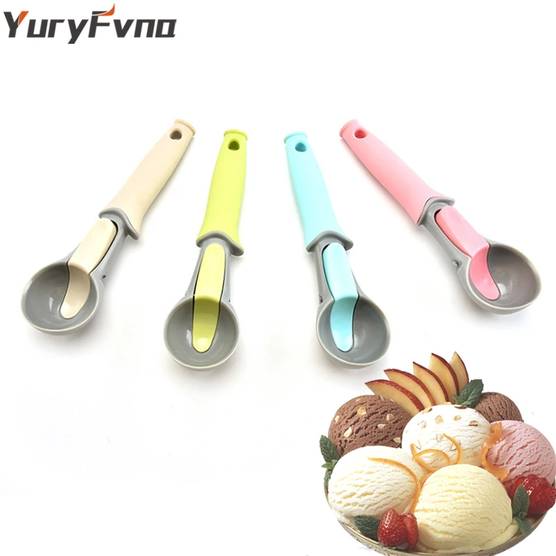 YuryFvna разноцветный совок для мороженого ложка для мороженого совок для фруктов замороженный йогурт совок для арбуза шариковая лопатка для печенья лопатка для дыни