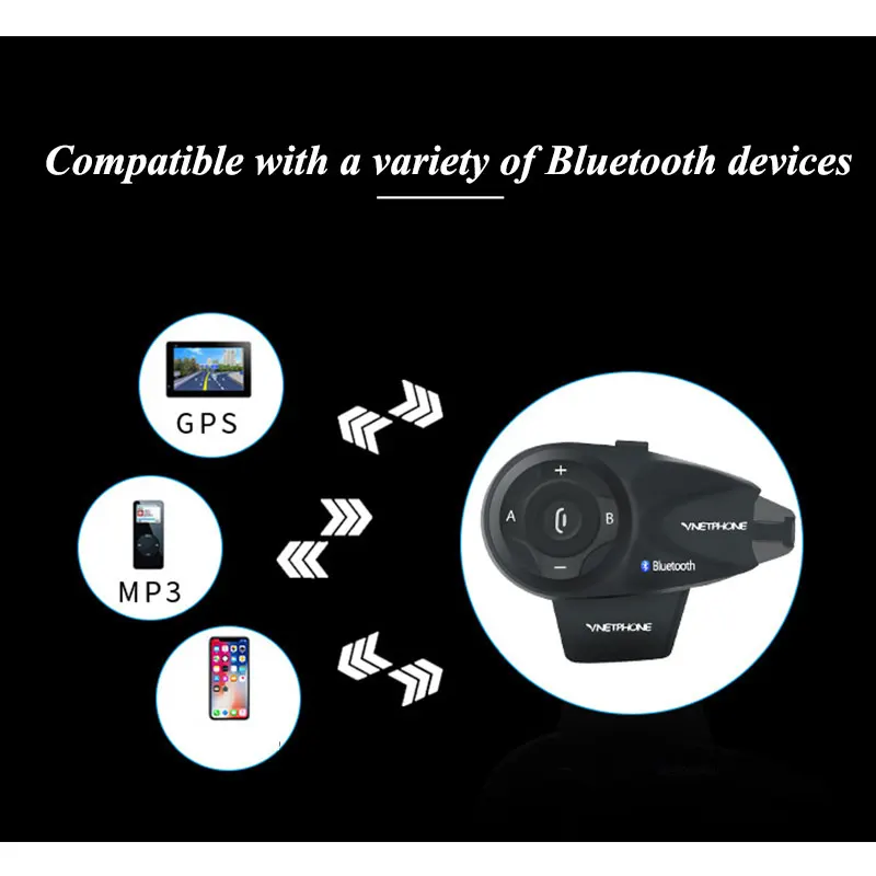 Профессиональный рефери Интерком V5 полный дуплексный наушники Bluetooth