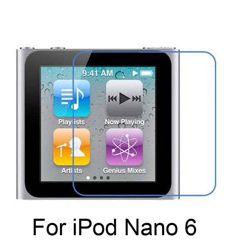 Нано Взрывозащищенная мягкая защитная пленка для Apple iPod Nano 6 го поколения iwatch