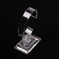 diy watch display stand detachable wristwatch strap transparent plastic aircraft watch bracket from the largest brand watch