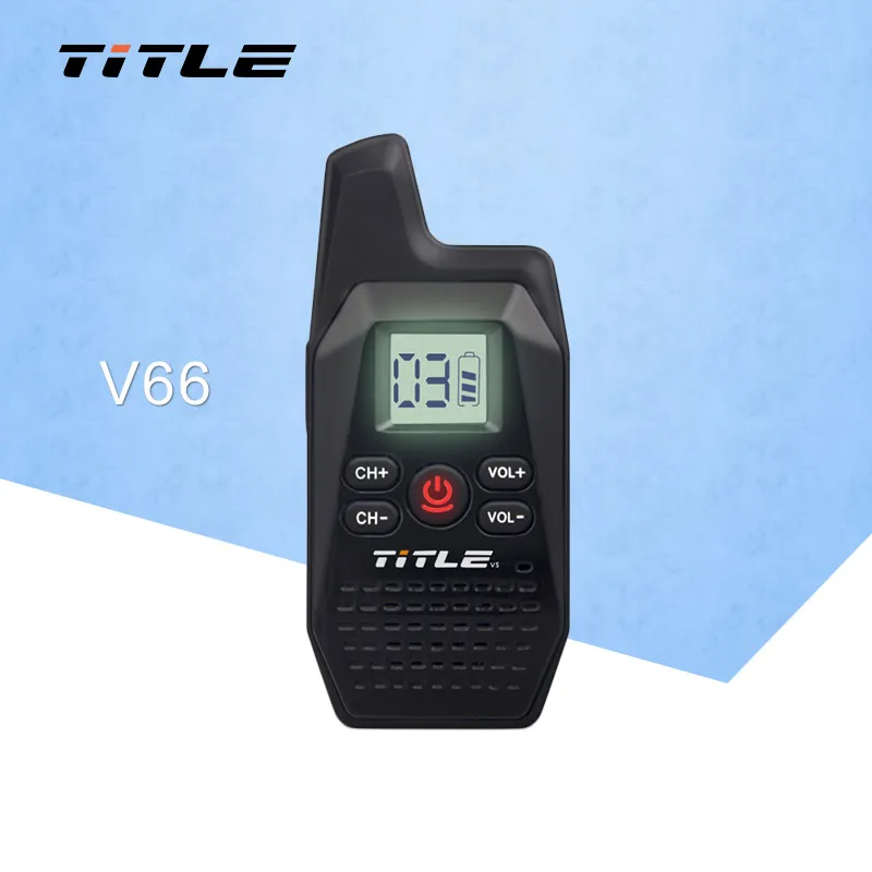 KSUN X V66TFSI мини Портативный Walkie Talkie ветчиной двусторонней приемопередатчик UHF 400 480