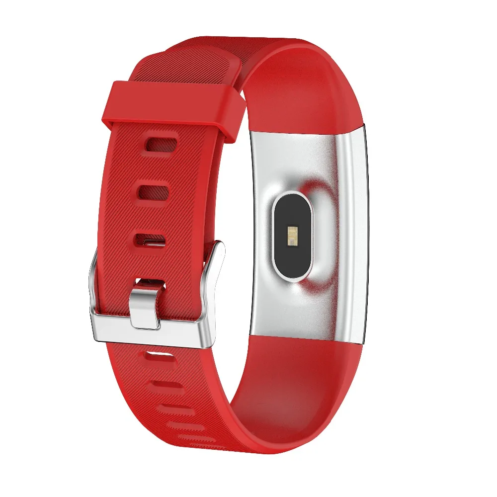 FORCA F07plus Smart Bracelet Red Watchband Pedometer Sedentary Message Call Reminder Heart Rate Monitor IP68 Wristband | Электроника
