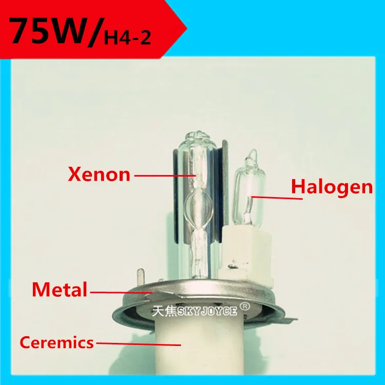 2X75 Вт H4-2 hid светильник почка для освесветильник 75 880 881 H1 H3 H7 H8 H9 H10 9005 9006 D2H H27