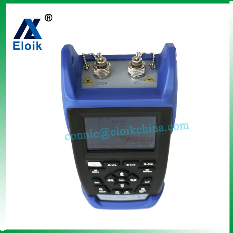 Handheld OTDR ALK-100B -SM-OTDR 1310/1550nm 28/26dB Integrated VFL Optical Time Domain Reflectometer BY DHL |