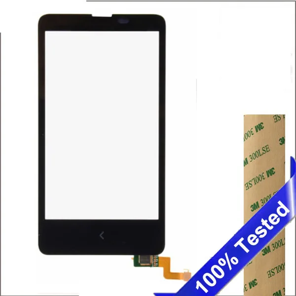 10 шт./лот для Nokia X RM-980 сенсорный экран с двумя SIM-картами 4 ''стеклянный