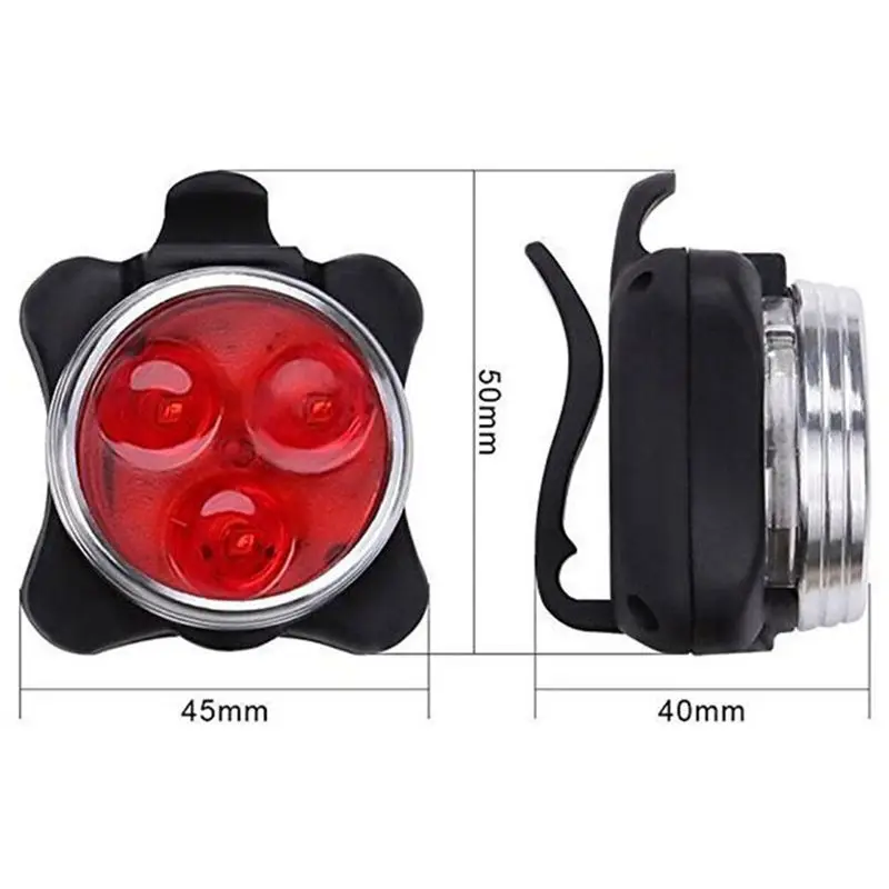 USB зарядка велосипедный задний фонарь светодиодный Фонарь передний свет MTB