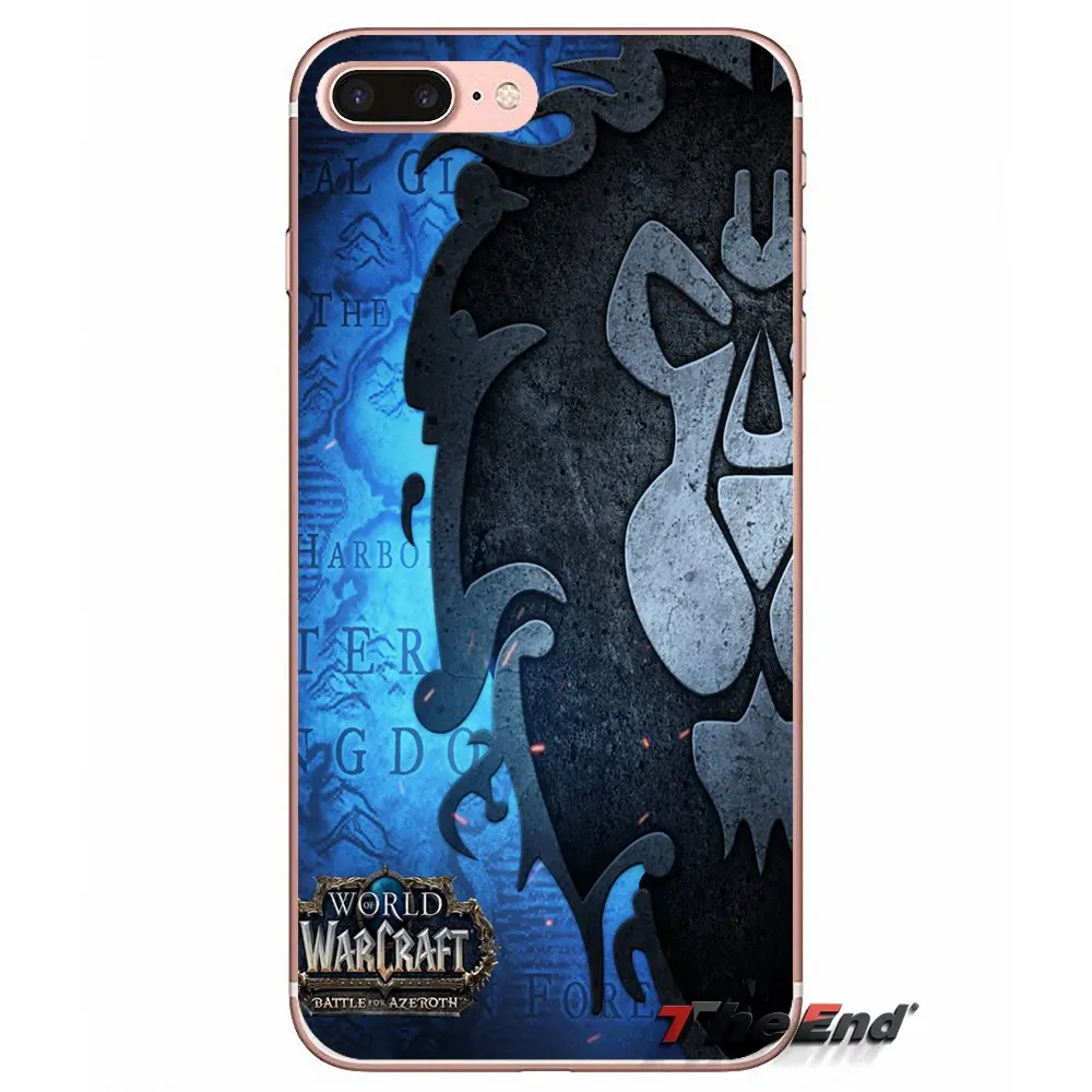 Игровой мир Warcraft Alliance для Xiaomi Redmi 4 3 3S Pro Mi3 Mi4 Mi4i Mi4C Mi5 Mi5S Mi Max Note 2 чехол мягкие чехлы |