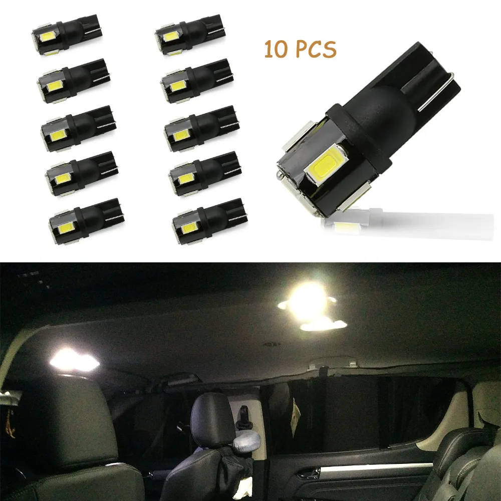 Купольная лампа для чтения T10 W5W с клиновидным цоколем BMW Audi A4 Мерседес Benz VW Mazda Ford