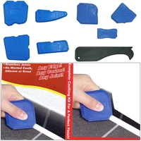 49pcs window door glass silicone cement scraper tool silicone sealant spreader spatula scraper cement removal tool kit