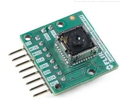 Board and chip FLIR тепловизор устройство инфракрасный датчик температуры макетная плата Модуль США импортированный электронный комплект разработки - Цвет: Board and chip