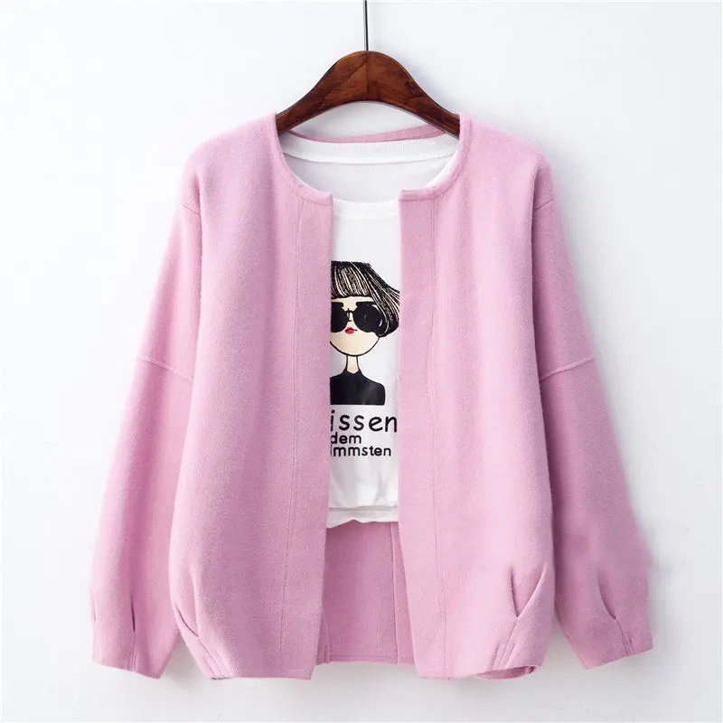 Женский трикотажный кардиган с длинным рукавом 6 цветов|short cardigan|cardigan womensweater cardigan