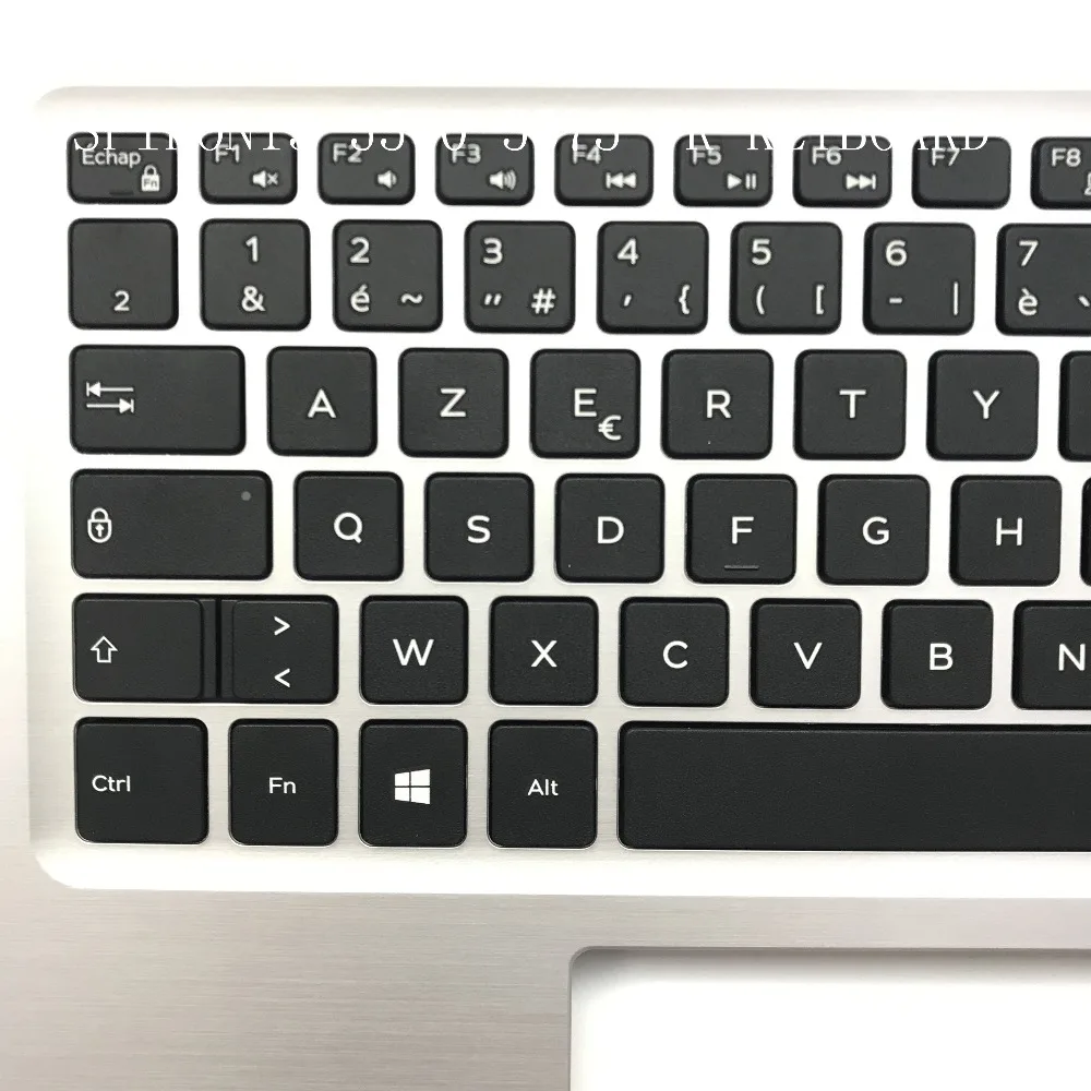 Новый оригинальный ноутбук FR Клавиатура для DELL INSPIRON15 5000 5570 5575 palmrest сборка/w