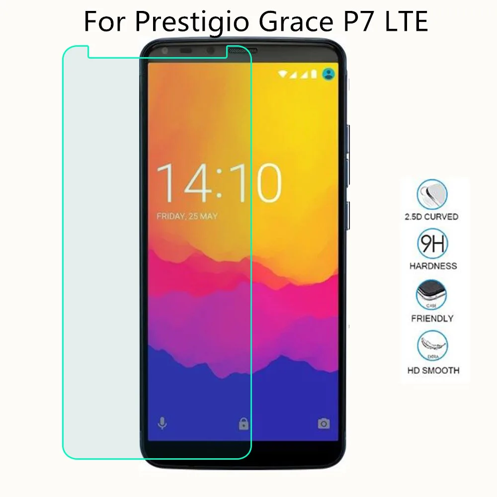 Новое защитное стекло для экрана телефона Prestigio Grace P7 LTE закаленное смартфона