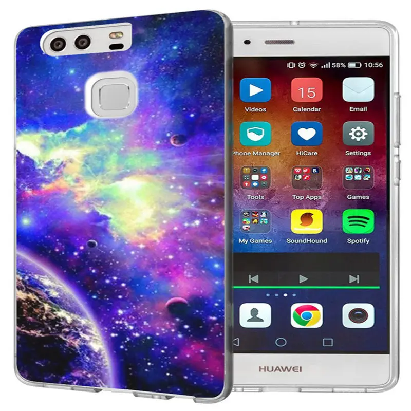 TPU Case For Huawei P10 Lite P9Lite P8 2016 2017 Y5 II 2 Y5ii / Y6ii Colorful Soft Cover Back Fundas A178 |