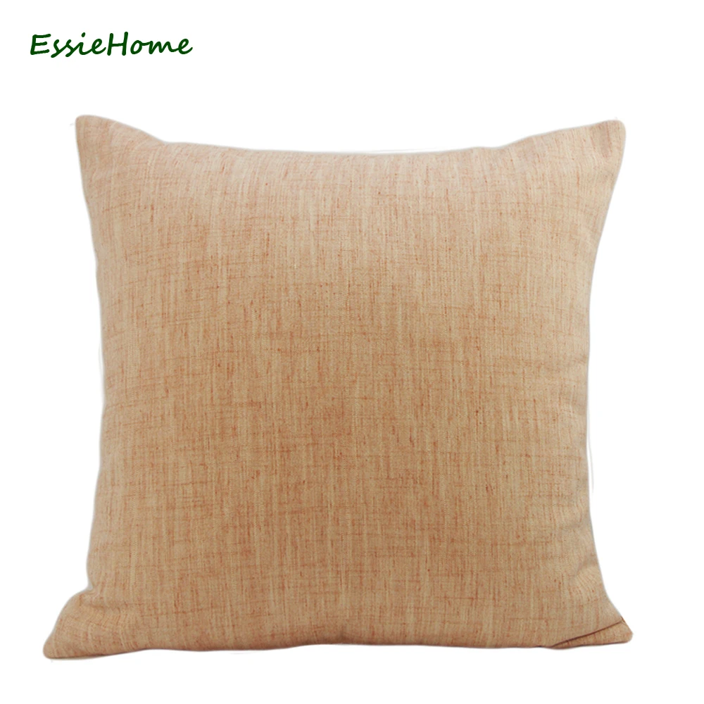 ESSIE домашний 8 цветов в наличии хлопок и лен наволочка льняная пиломатериал