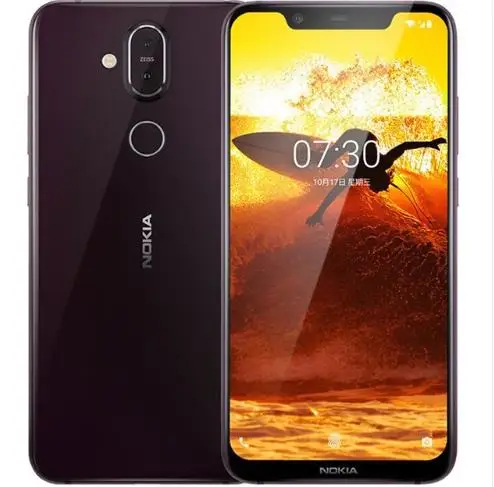 Красный Nokia X7, 4 Гб ОЗУ, 64 Гб ПЗУ, две sim-карты, разблокированный Android мобильный телефон, LTE 6,18 '', 3 камеры, четыре ядра, 3500 мАч, отпечаток пальца, Snapdragon 710 - Цвет: Красный