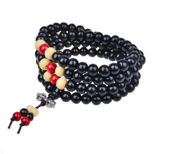 108 * браслеты с бусинами из сандалового дерева гранат переводной Шарм-манжета