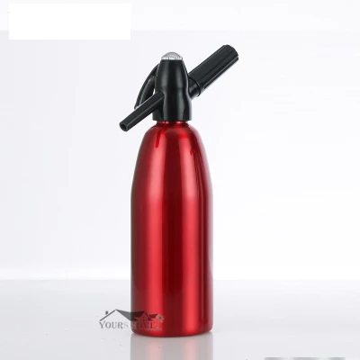 Red Горячая сифон для соды 1Ltr-Make сверкающая вода для Mojitos, Gin Fizz Коктейль и вино Spritzer барные инструменты - Цвет: Red