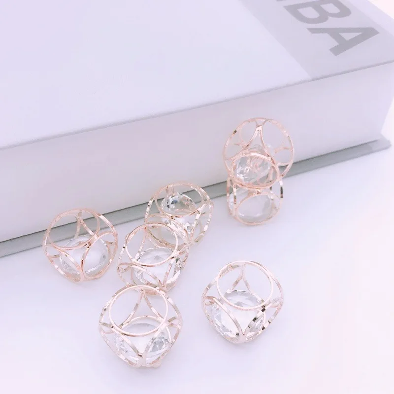 2 шт./лот 6 мм кубический цирконий Очаровательная подвеска для ожерелья Серьги