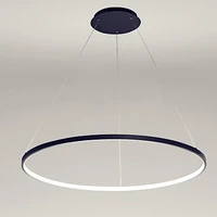 80cm single ring modern led pendant lights fixtures for dinning living room hanging lamp home indoor lighting lustre luminaire