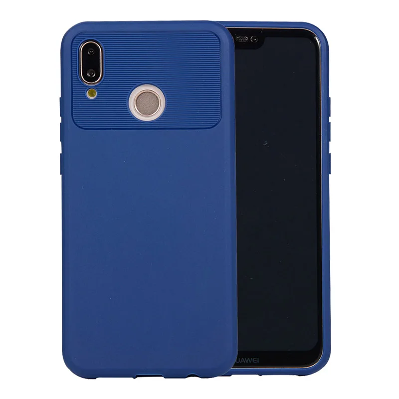 Для huawei Nova3 e чехол P20 Lite EMEA ANE-LX1 ANE-L21 для Nova 3e ANE-AL00 P 20 lite сплошной цвет ТПУ телефона |