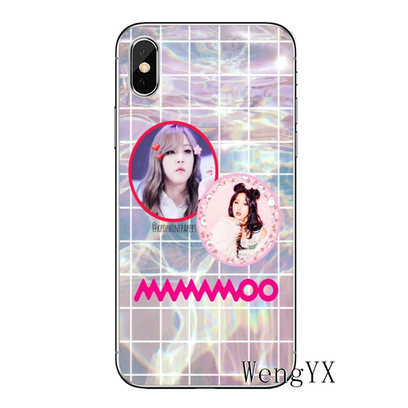 Mamamoo KPOP для девочек samsung Galaxy S10 S9 S8 S7 S6 edge Plus Lite S5 S4 Note 9 8 5 Чехол Мягкий чехол для телефона - Цвет: Mamamoo-KPOP-A-07