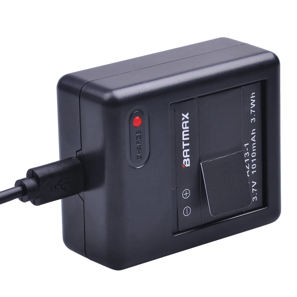 Batmax 5 шт. 1010 мАч батареи для AZ13-1 батарея + USB двойное зарядное устройство