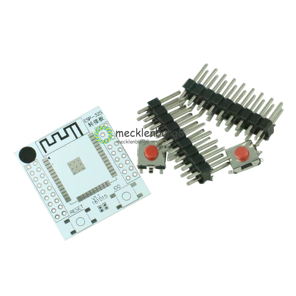 2 шт. Адаптер ESP32 ESP32S IO Базовая плата пинборд конвертер с 4 рядами контактов для