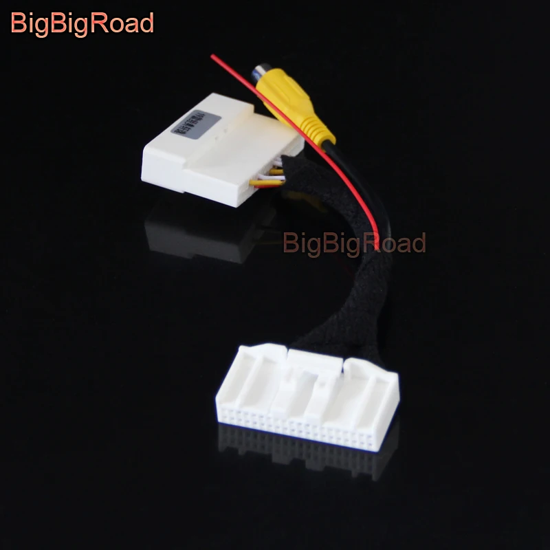 Адаптер для парковочной камеры BigBigRoad разъем разъема заднего вида 40 контактов Nissan