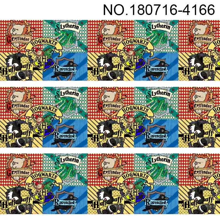 10 ярдов Различные размеры мультфильм ленты напечатанные grosgrain ленты/180716 4166