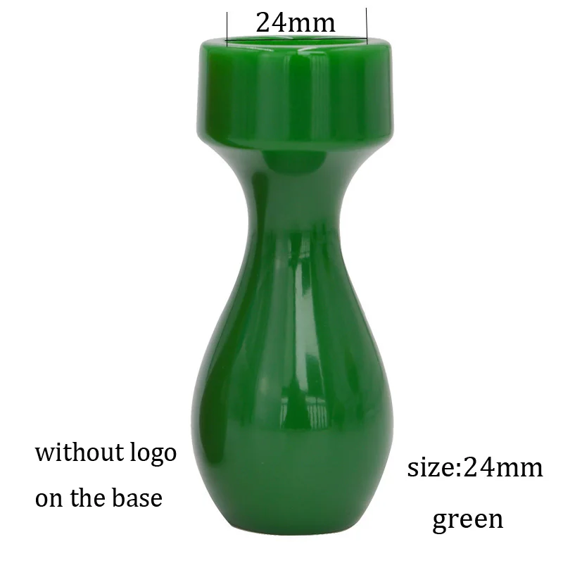 24green-withoutlogo DScosmetic Большая кисть для бритья из смолы, ручка, подходит для 24 мм/26 мм, щетка для волос барсука, инструмент для бритья, сделай сам - Цвет: 24green-withoutlogo