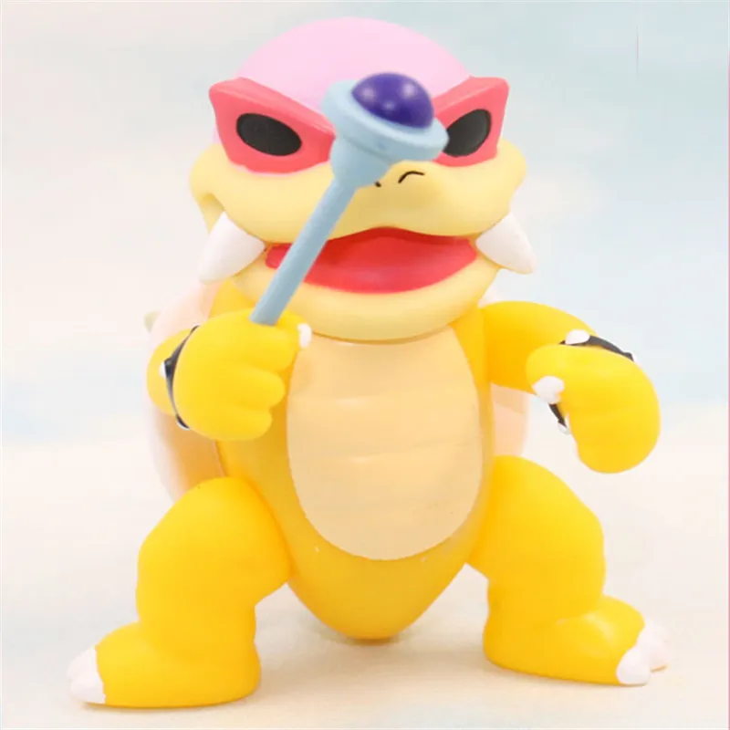 Редкая коллекция 10 см Super Mario Bros Koopaling Kids Iggy Ludwig Roy Wendy Lemmy Larry фигурка игрушка