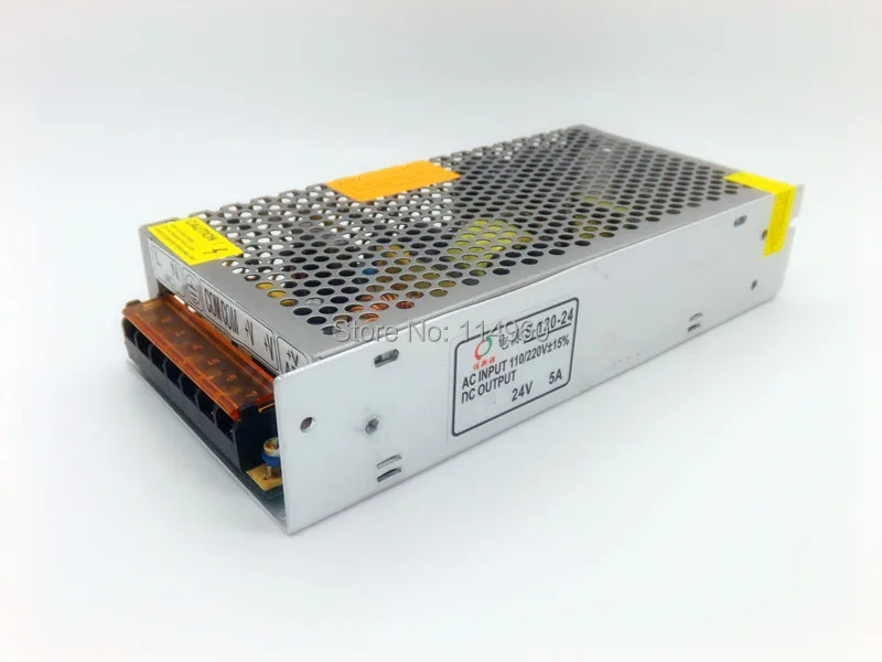 Фото Supernova Продажа светодиодный трансформатор 24 В 5A 120 Вт Мощность din-рейка ac110/220 в Supernova Продажа светодиодный трансформатор 24 В 5A 120 Вт Мощность din-рейка ac110/220 в
