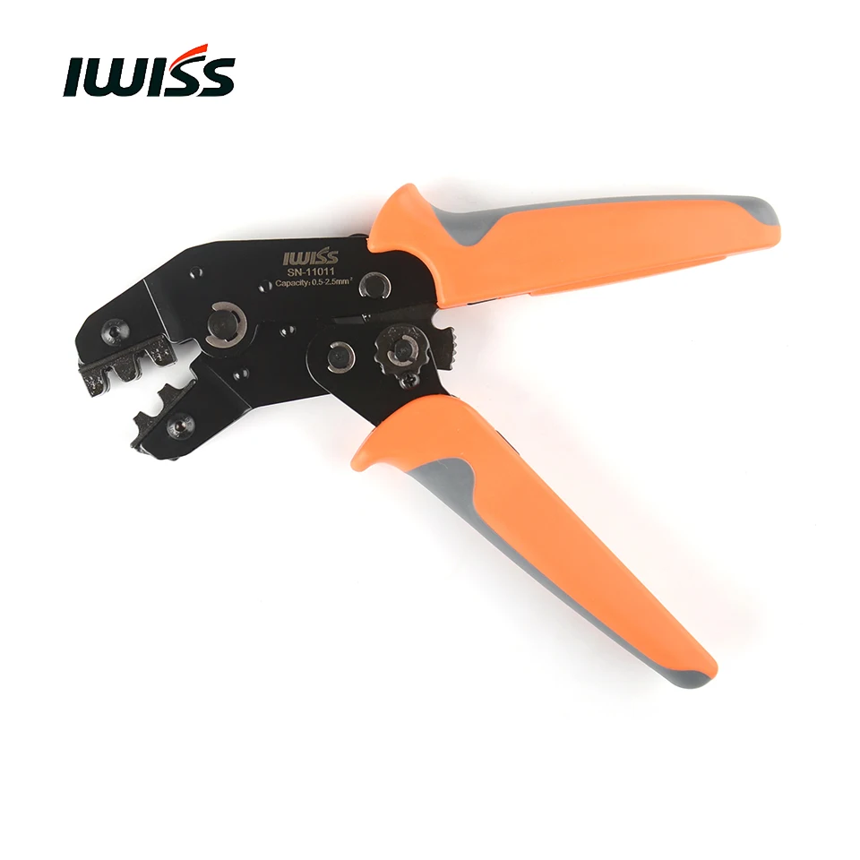 IWISS SN-11011 обжимные плоскогубцы ручные Обжимные Щипцы Инструмент обжимной