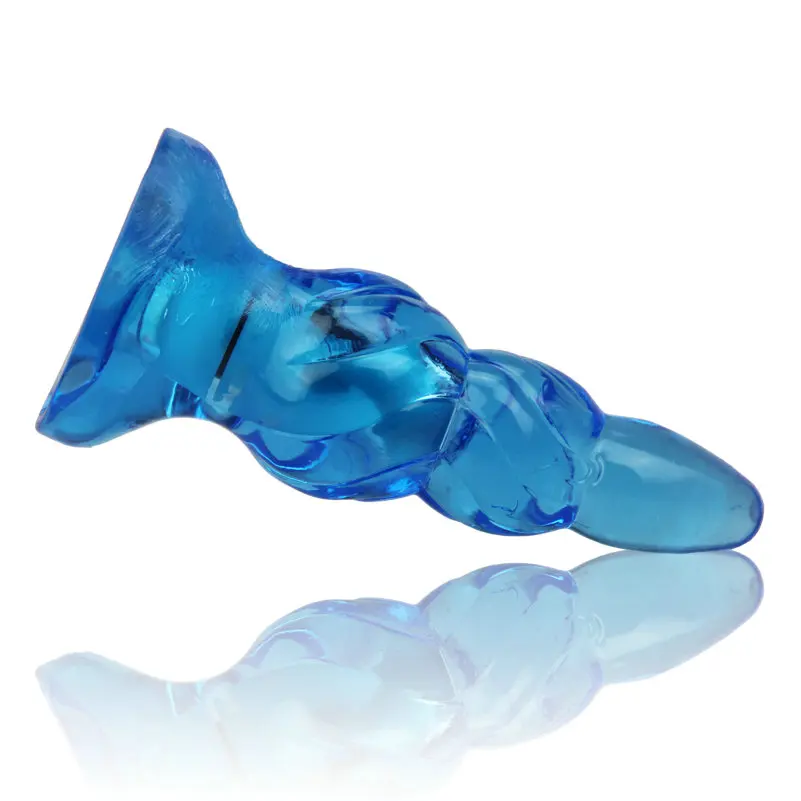 Beads Powerful Vibrator TOWER Jelly Anal Butt Plug Vibration Sex Toys gSpot pussy Masturbation For Women massager Products | Красота и