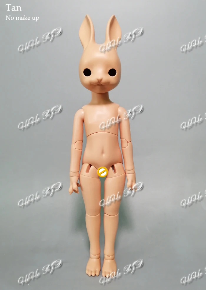 BJD 1/6 Фэнтези кролик и лиса Кукла Смола Модель Высокое качество игрушки