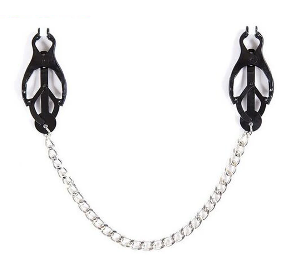 Клевер нержавеющая сталь зажимы для сосков стимуляции груди и вагинального