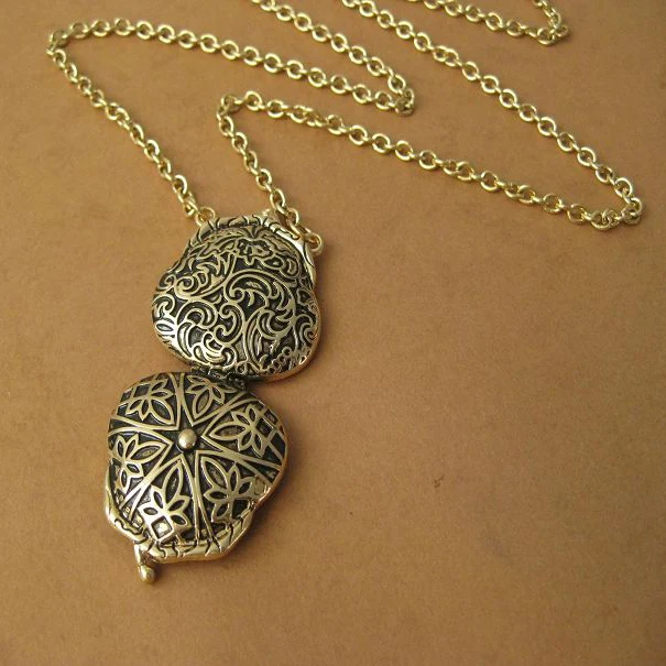 Винтажный Модный большой круглый анмиальный Кулон черепаха ожерелья для женщин