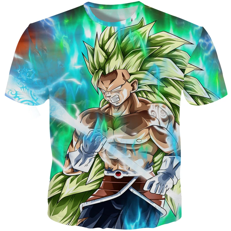 7XL Летние футболки Для мужчин принтом Goku Dragon Ball 3D футболка классная футболки для девочек топы с принтами из аниме для Для мужчин Уличная размера плюс пользовательские Прямая поставка