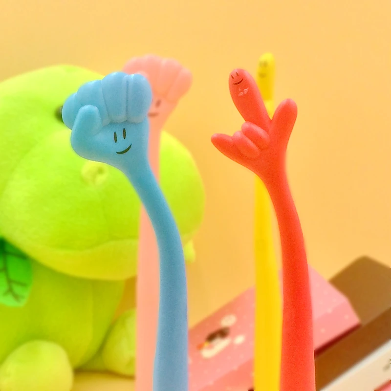 10 шт./лот креативные канцелярские принадлежности ручная гнущаяся шариковая