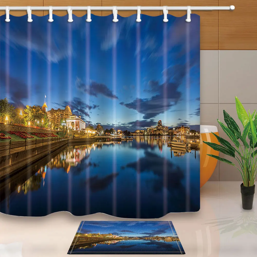 

Sea Paintings Shower Curtain Waterproof Home Bathroom Curtains Polyester Fabric Bath Curtains For The Bathroom Beauty View